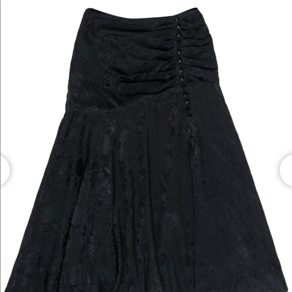 NWT Le Fou Wilfred Silk Slit Skirt size 0 - Picture 6 of 10